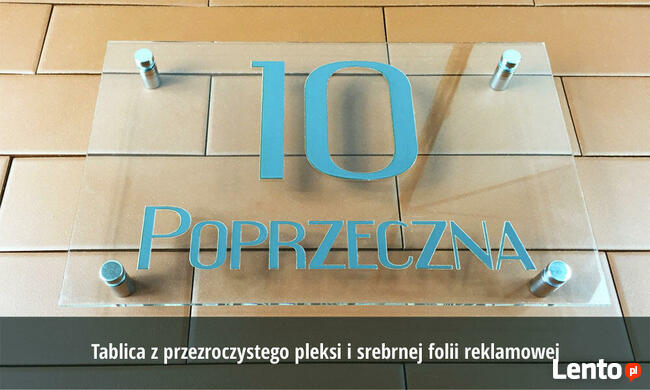 Tabliczka na dom STANDARD 30x20 cm