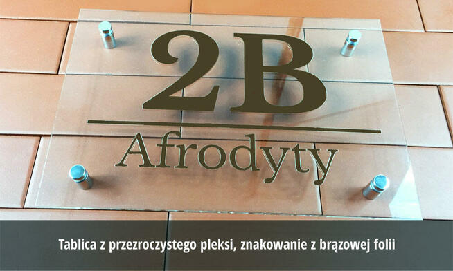 Tabliczka na dom STANDARD 20x15 cm