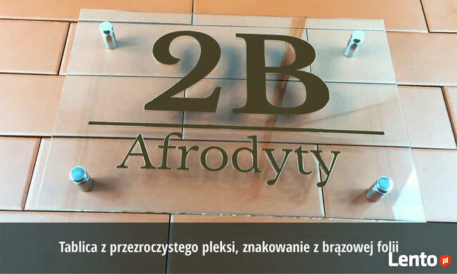 Tabliczka na dom STANDARD 40x30 cm