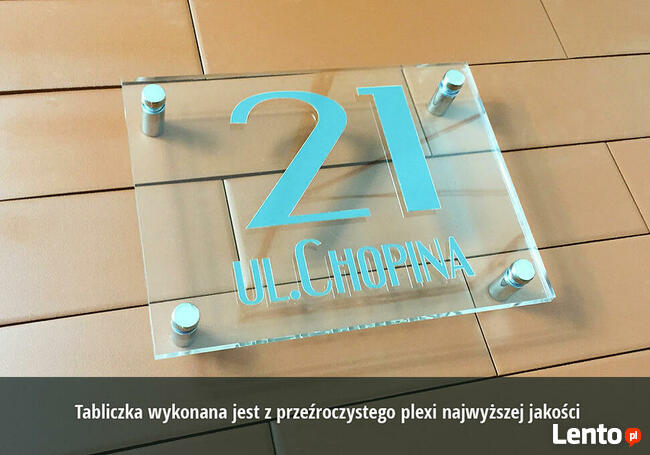 Tabliczka na dom STANDARD 40x30 cm