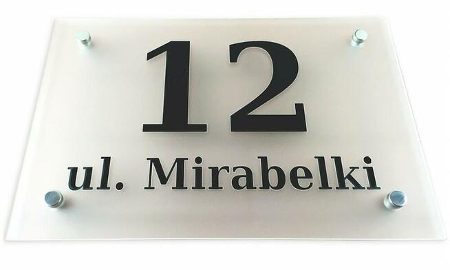 Tabliczka na dom STANDARD 30x20 cm