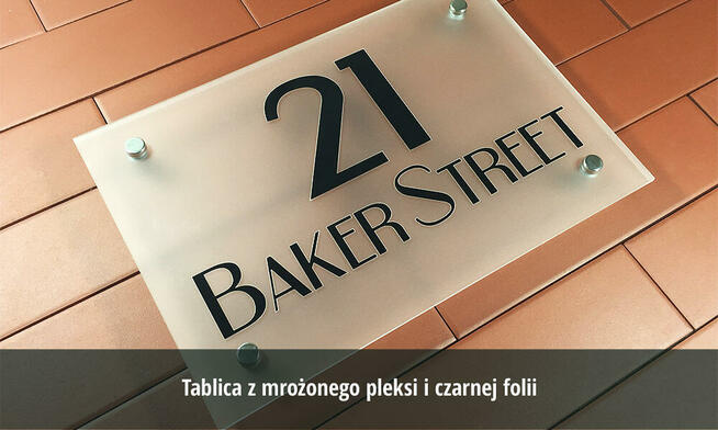 Tabliczka na dom STANDARD 20x15 cm