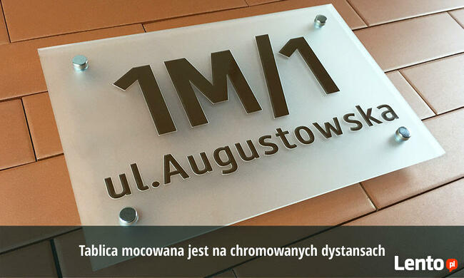 Tabliczka na dom STANDARD 30x20 cm