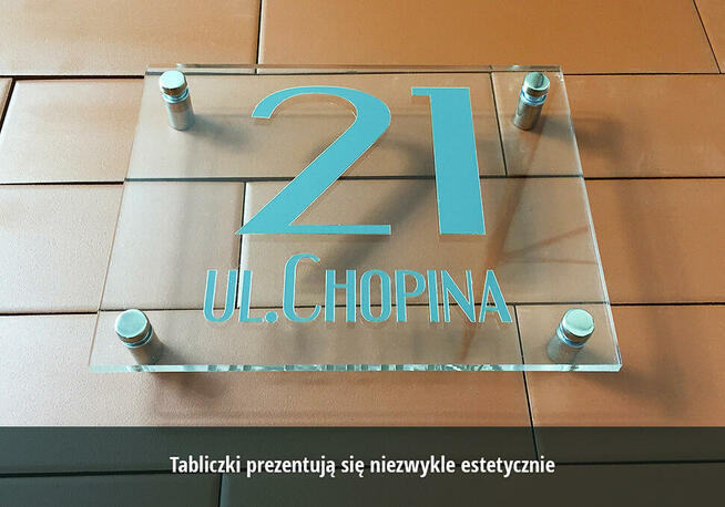 Tabliczka na dom STANDARD 20x15 cm