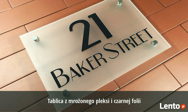 Tabliczka na dom STANDARD 30x20 cm