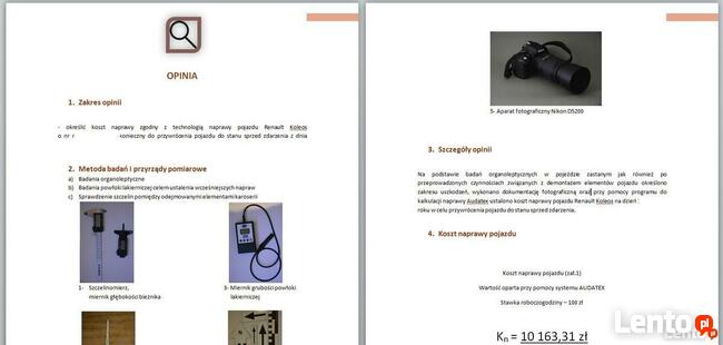 Rzeczoznawca Motoryzacyjny PZMOT , opinie, zabytek, oc