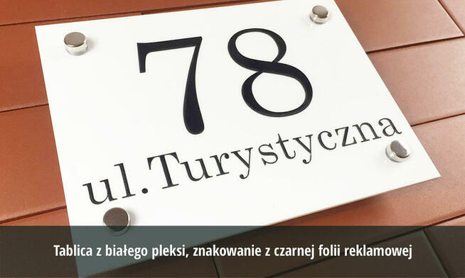 Tabliczka na dom STANDARD 20x15 cm