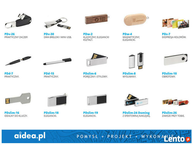 pendrive z nadrukiem, pamięć USB z nadrukiem, USB z grawerem