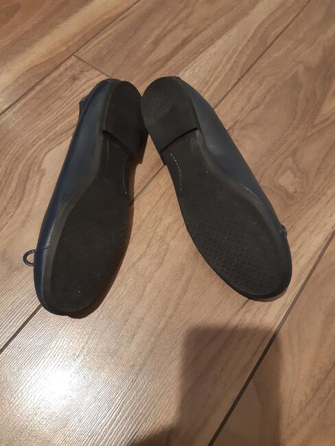 Baleriny damskie skóra 38