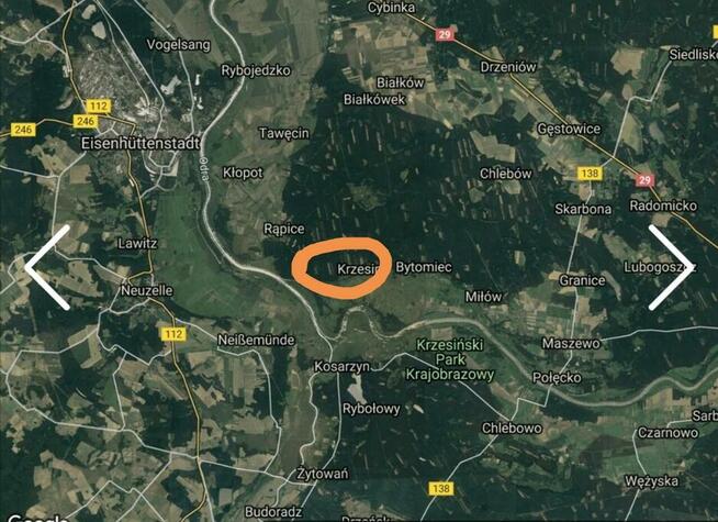 Duży DOM W LESIE bez sąsiadów KRZESIN blisko granicy Cybinka