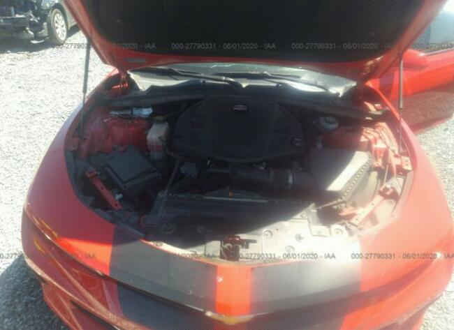 Chevrolet Camaro 2017, 3.6L, kabriolet, LT, po kradzieży