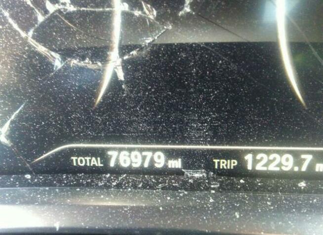 BMW 750 2016, 4.4L, 4x4, po kradzieży