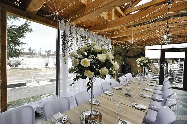 Dekoracja sali Gdańsk MARTADECOR