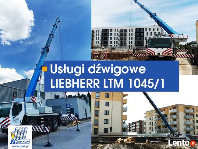 Usługi dźwigowe dźwig kraków dźwigi żuraw samojezdny