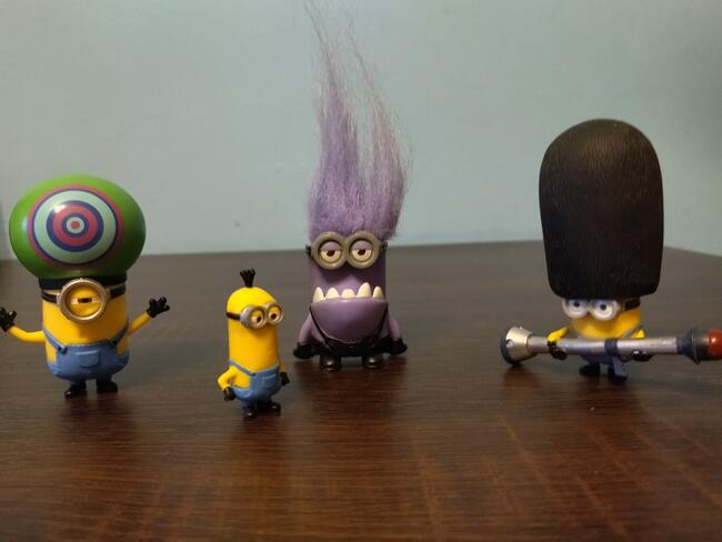 Minionki figurki mało spotykane