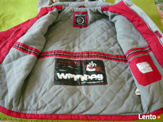 Kurtka zimowa na polarze