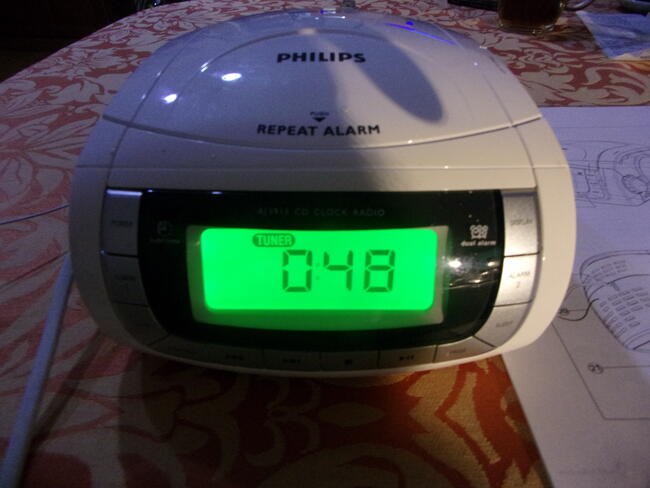 Radio odtwarzacz z CD - Philips AJ3915/05 clock