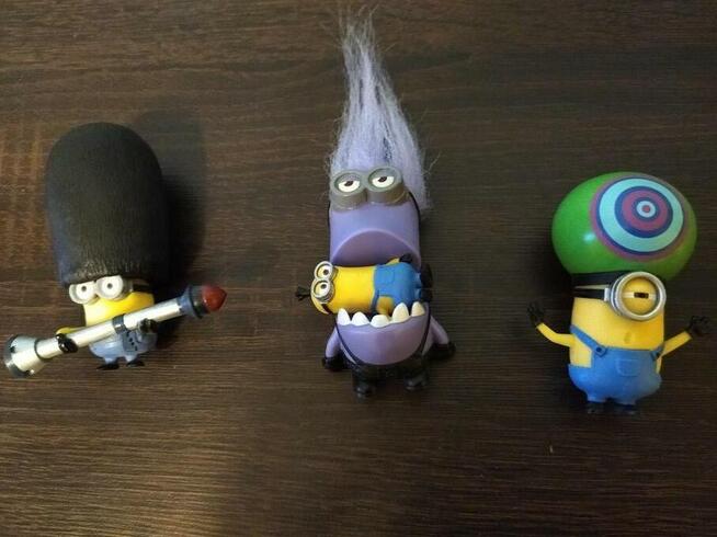Minionki figurki mało spotykane