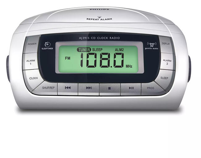 Radio odtwarzacz z CD - Philips AJ3915/05 clock