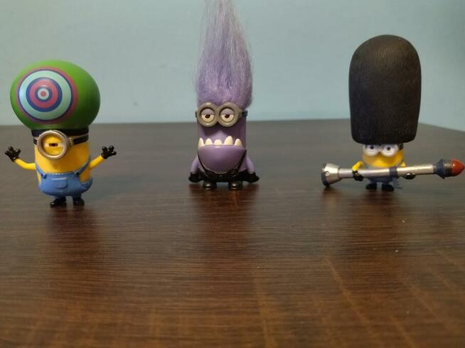 Minionki figurki mało spotykane
