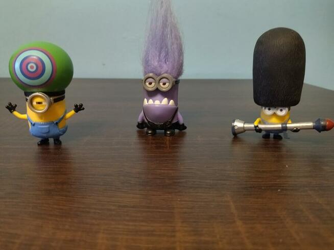 Minionki figurki mało spotykane