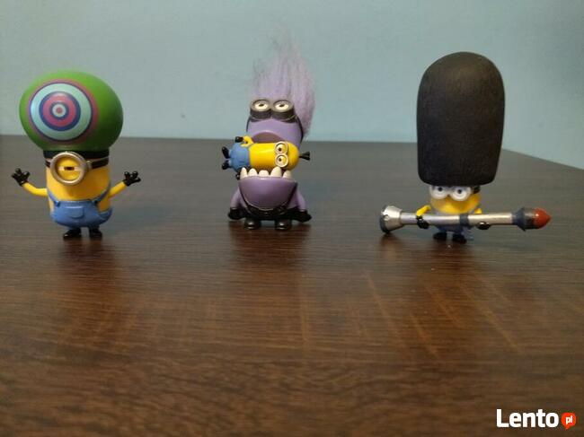 Minionki figurki mało spotykane