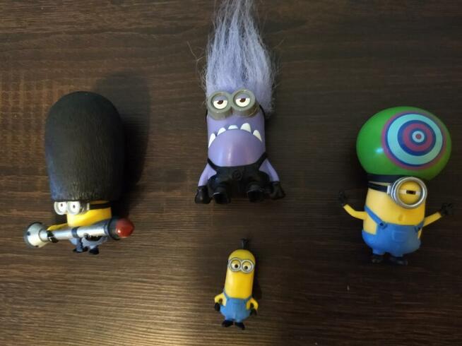 Minionki figurki mało spotykane