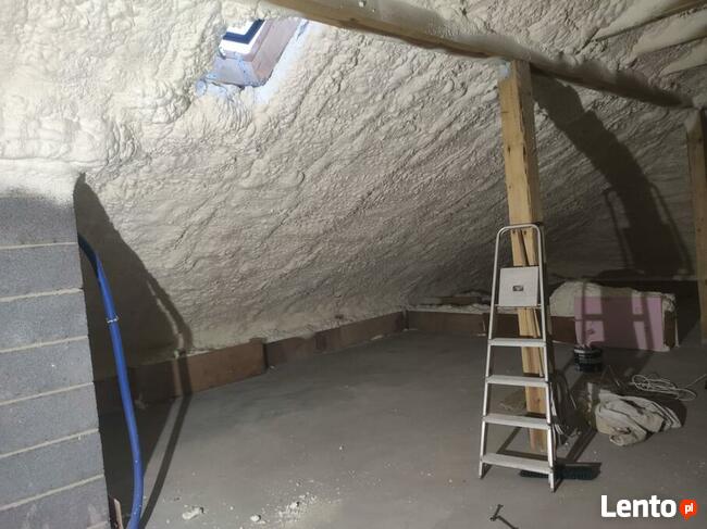 Izolacje natryskowe pianą PUR