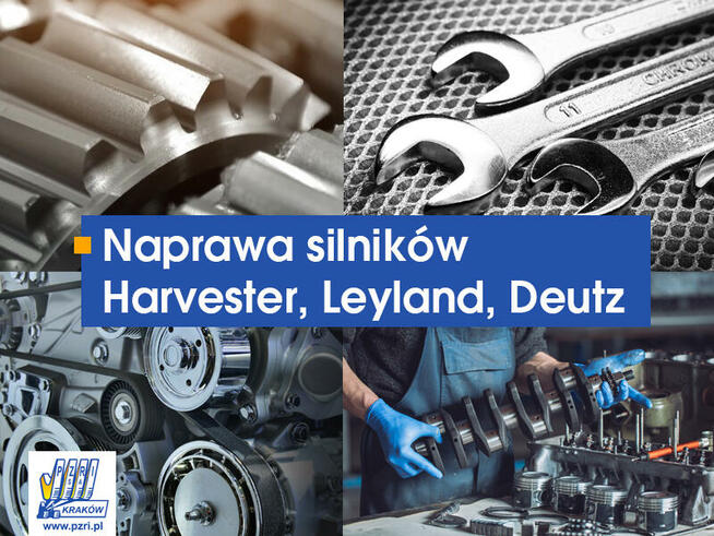 Naprawa silników Harvester, Leyland, Deutz