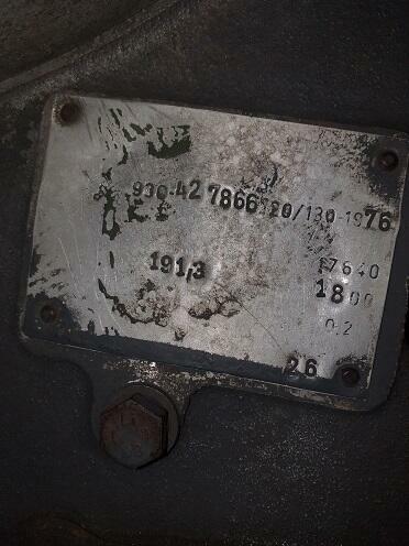 TATRA DIESEL 930 12 CYLINDROWY