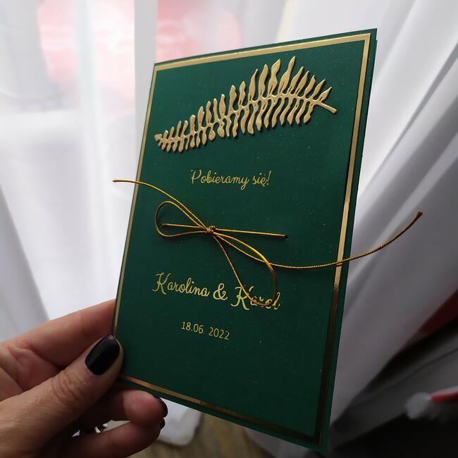 Zaproszenia ręcznie robione