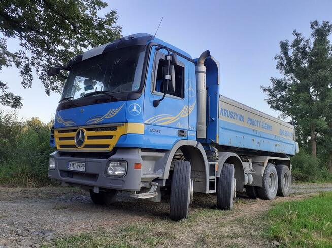 transport kruszywa odpady wywrotka laweta mulczer koszenie