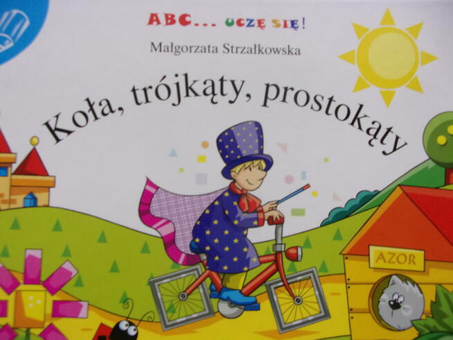 Książka edukacyjne dla dzieci z serii wydaw. ABC... Uczę się
