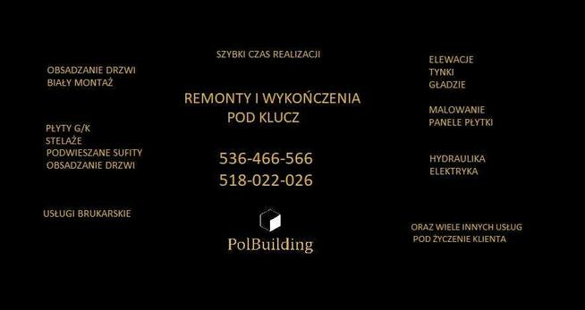 Remonty i wykończenia pod klucz