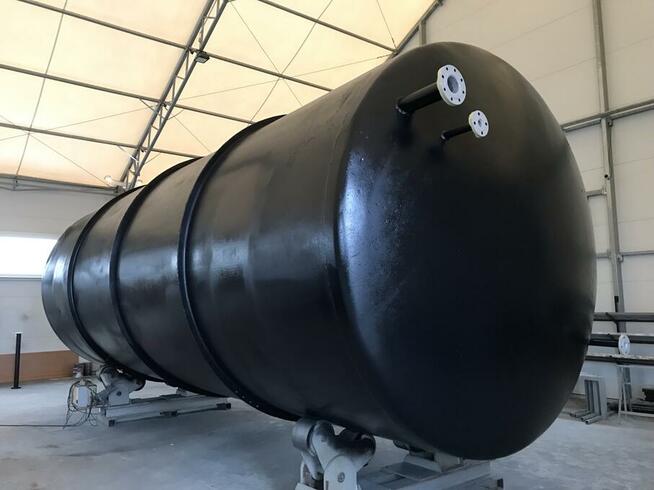 Zbiornik stalowy na wodę pitną 50 000l 50m3 - woda atest PZH