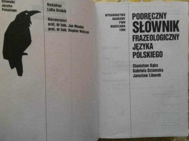 Podręczny słownik frazeologiczny języka polskiego - Bąba...