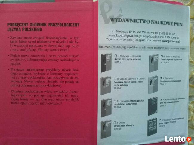 Podręczny słownik frazeologiczny języka polskiego - Bąba...