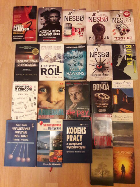 Książki, kryminały