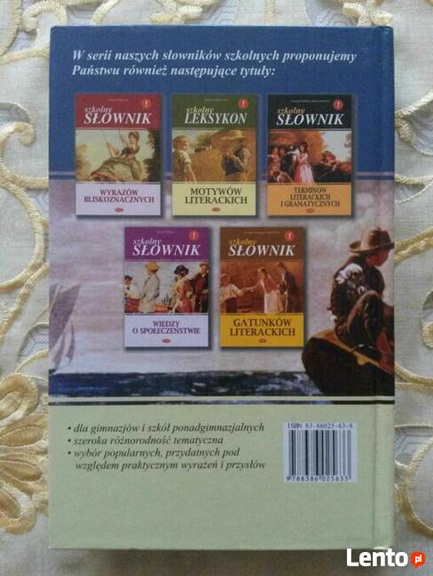 szkolny SŁOWNIK FRAZEOLOGICZNY - Z. Dominów, M. Dominów