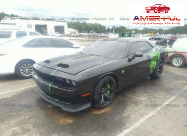 Dodge Challenger 2019, 6.2L, SRT Hellcat, po kradzieży