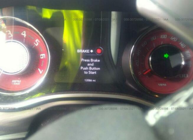 Dodge Challenger 2019, 6.2L, SRT Hellcat, po kradzieży