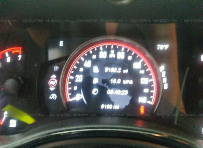 Dodge Durango 2021, 3.6L, SXT, po kradzieży