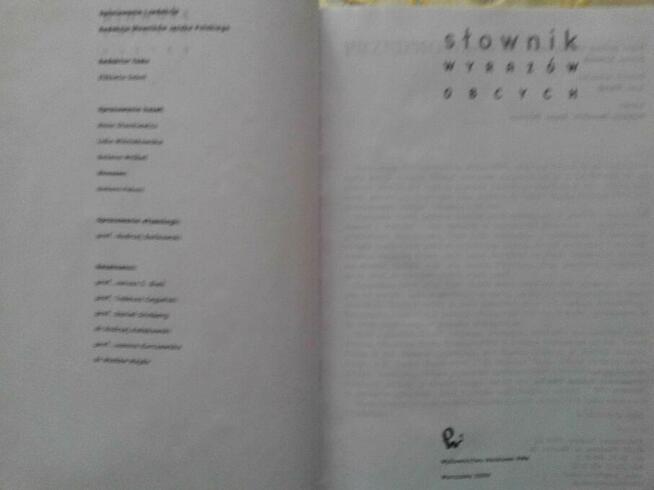 słownik wyrazów obcych - redaktor tomu Elżbieta Sobol - PWN