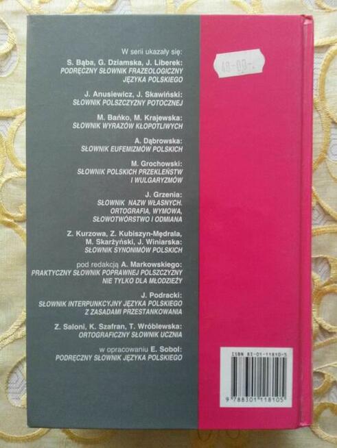 Podręczny słownik frazeologiczny języka polskiego - Bąba...