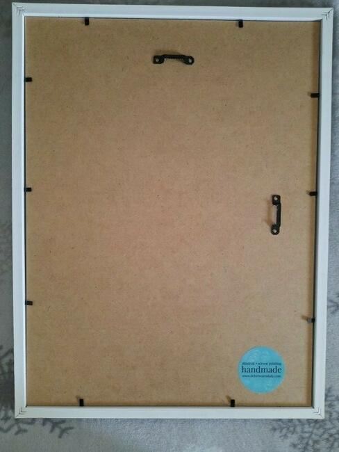 Sitodruk-Rękodzieło jedyne takie-idealny Prezent -real foto