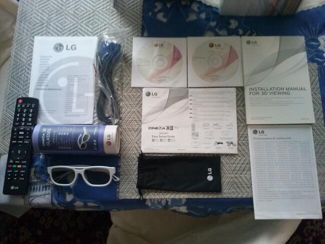 Telewizor LCD LG, 27cal, model: DM2780D - PZ, nowy, 1000 zł.