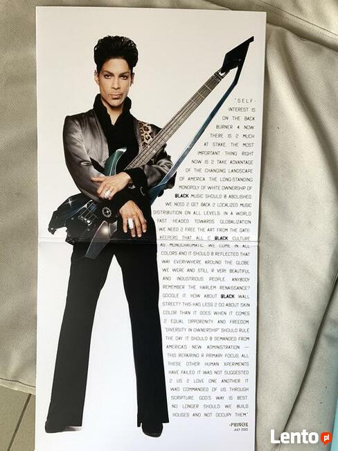 Prince - Welcome 2 America EXCLUSIVE GOLD