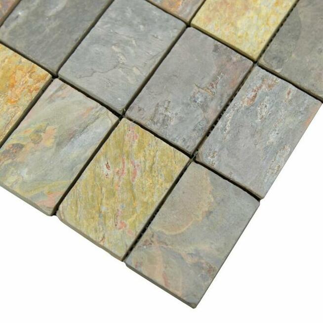 Mozaika kanienna łupek Multicolor