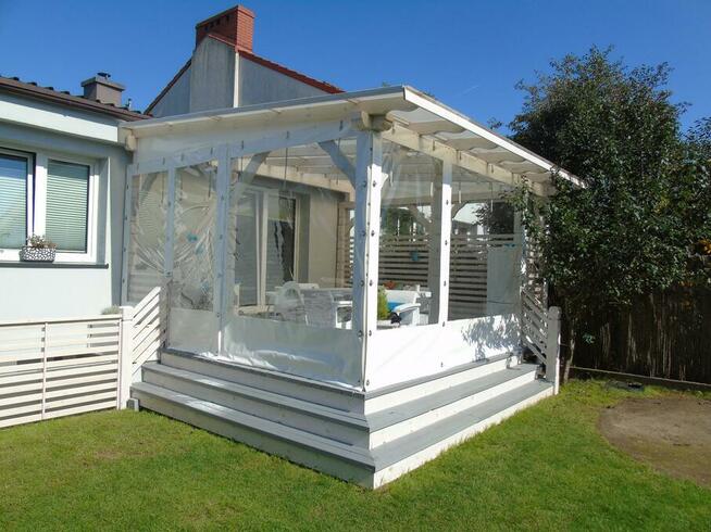 Plandeki na taras z folii przezroczystej -darmowa wycena