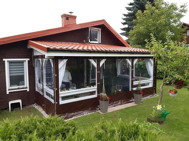 Plandeki na taras z folii przezroczystej -darmowa wycena